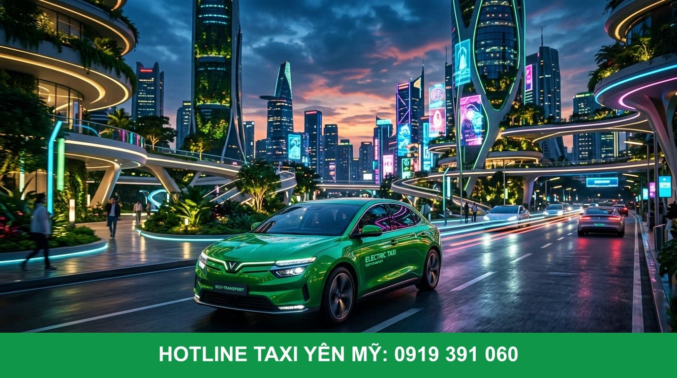 Taxi Yên Mỹ ban đêm