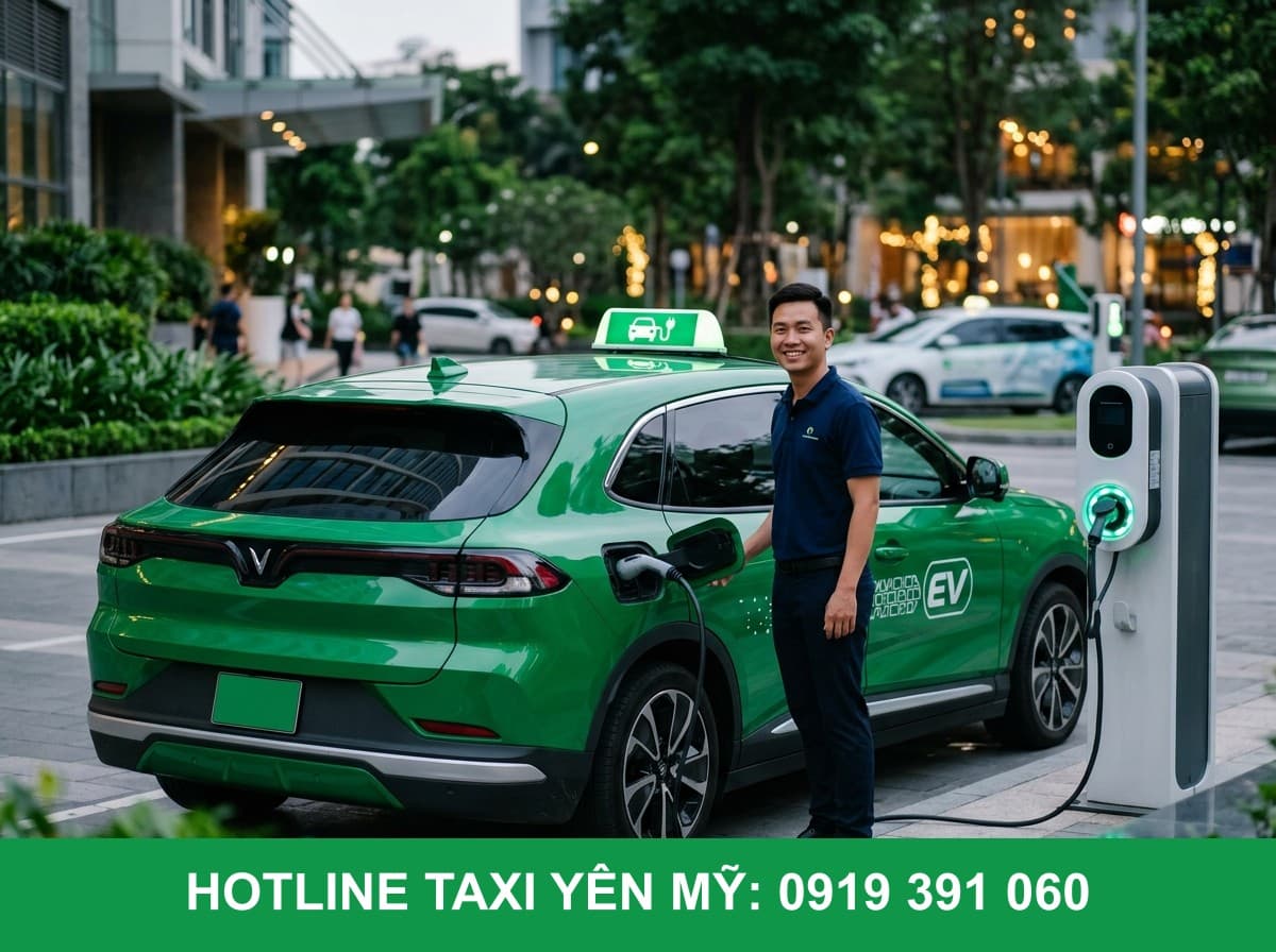 Lợi ích tuyệt vời khi sử dụng taxi điện 100% không khói bụi
